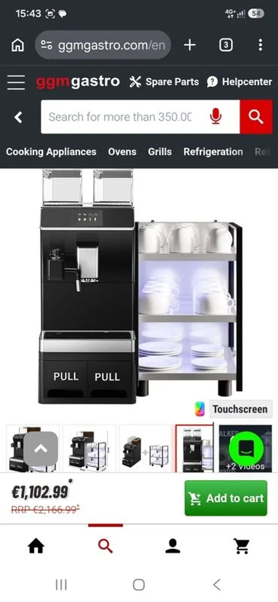 Bean to Cup Coffee Machine  Brand New - Image 4