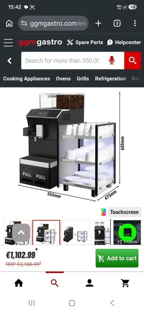 Bean to Cup Coffee Machine  Brand New - Image 1