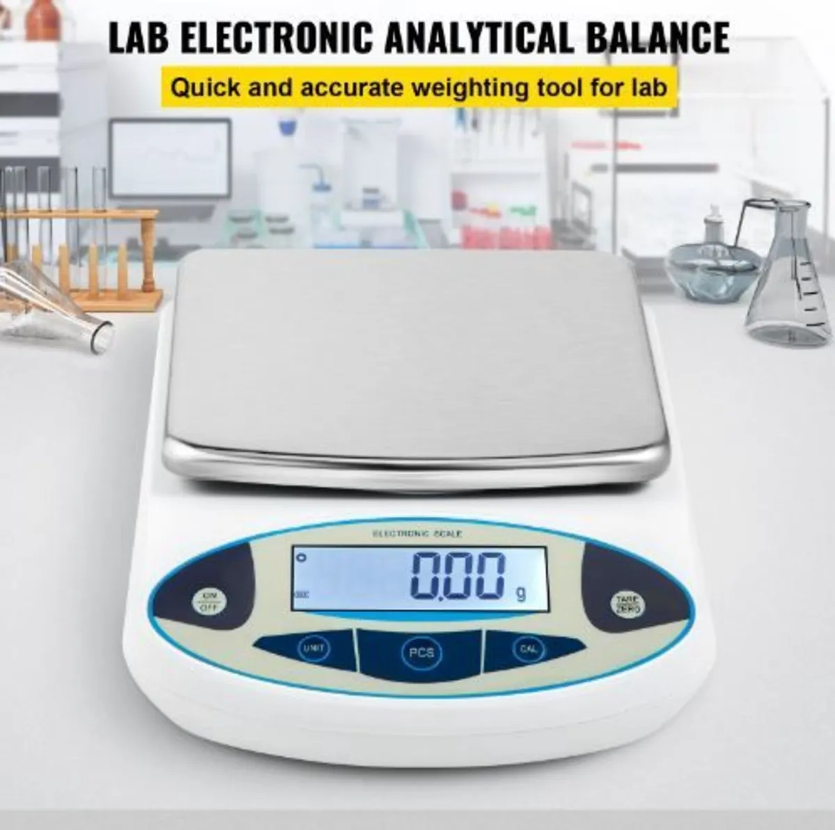 Analytical Balance, 5000g x 0.01g Accuracy Lab Sca - Image 1