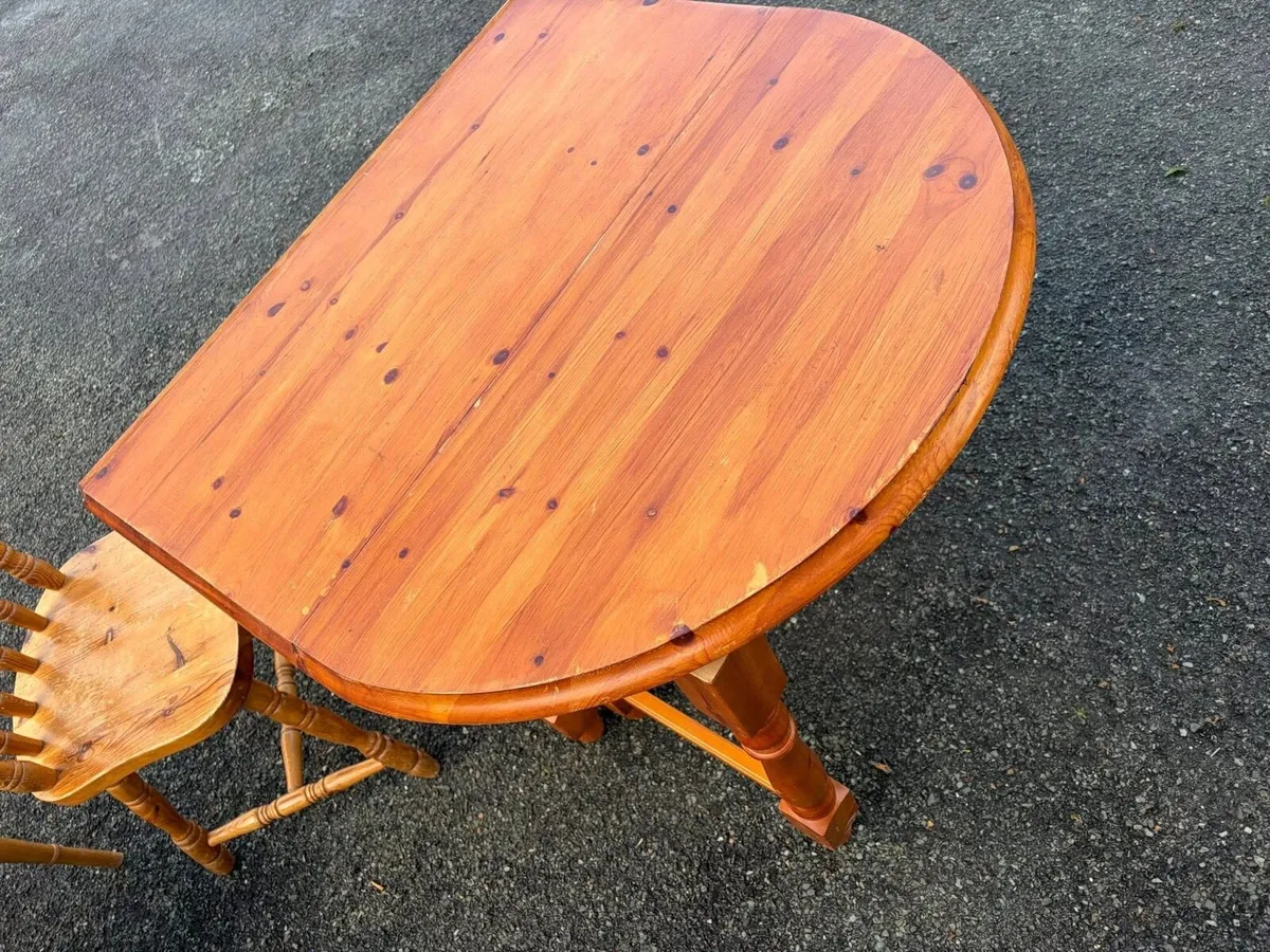 pine kitchen table - Image 2