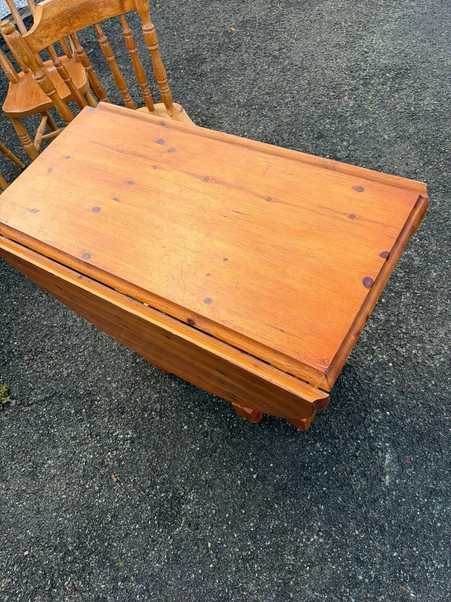 pine kitchen table - Image 4