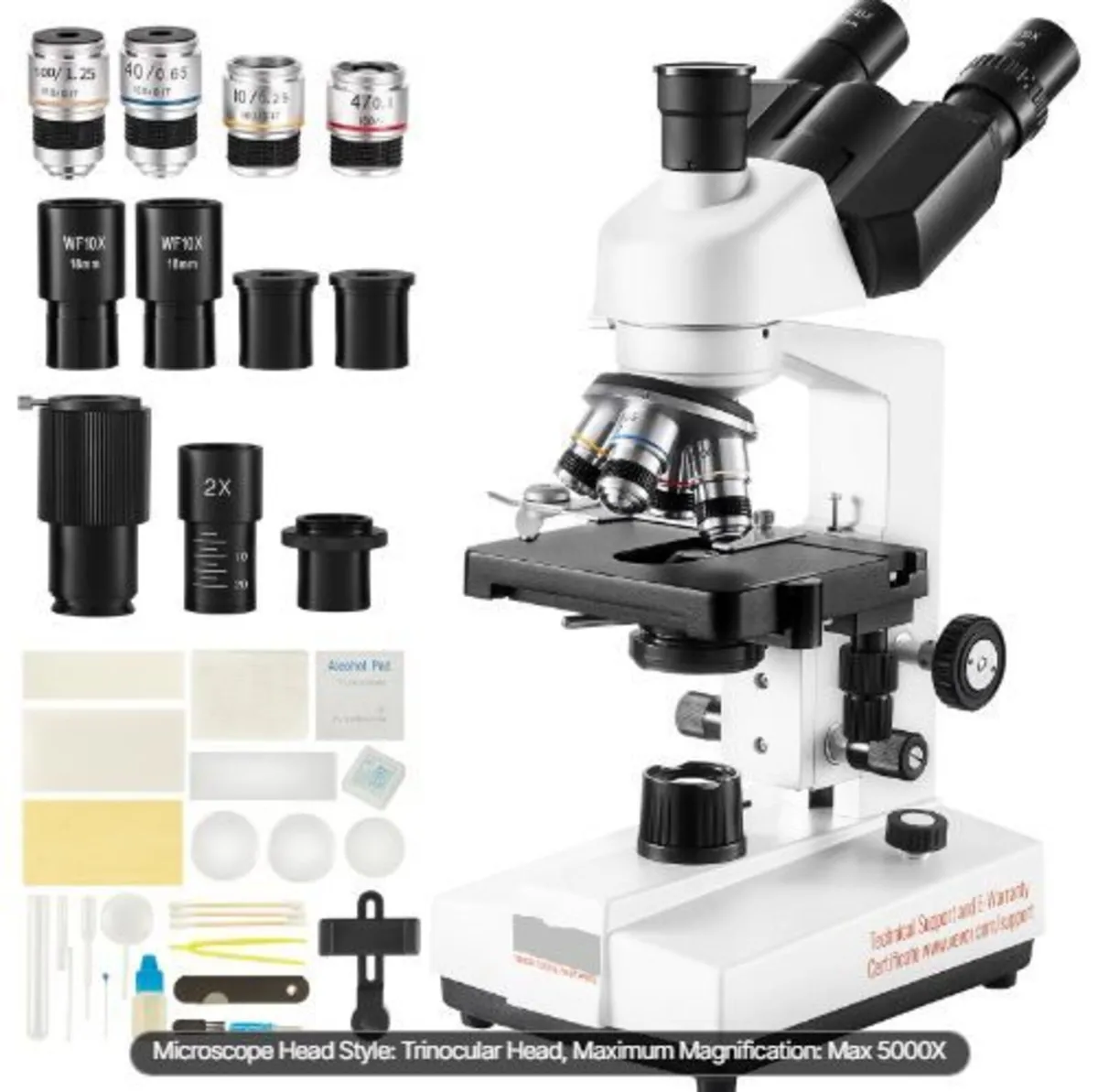 Compound Trinocular Microscope 40X-2500 - Image 3
