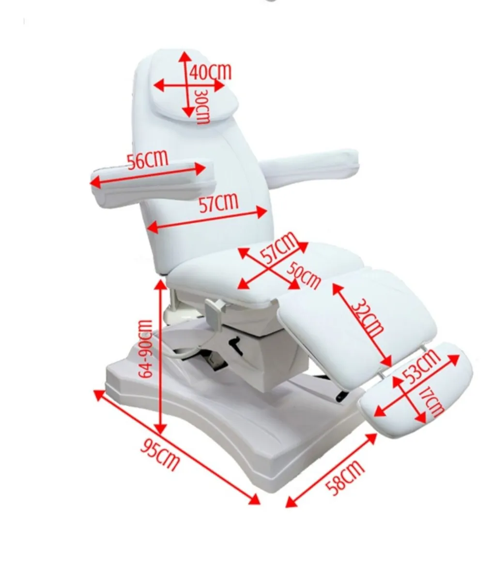 Electric Rotating Cosmetic/Beauty Chair (3 Motors) - Image 3