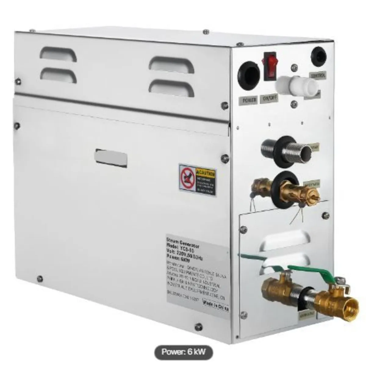 6KW Sauna Bath Steamer - Image 4