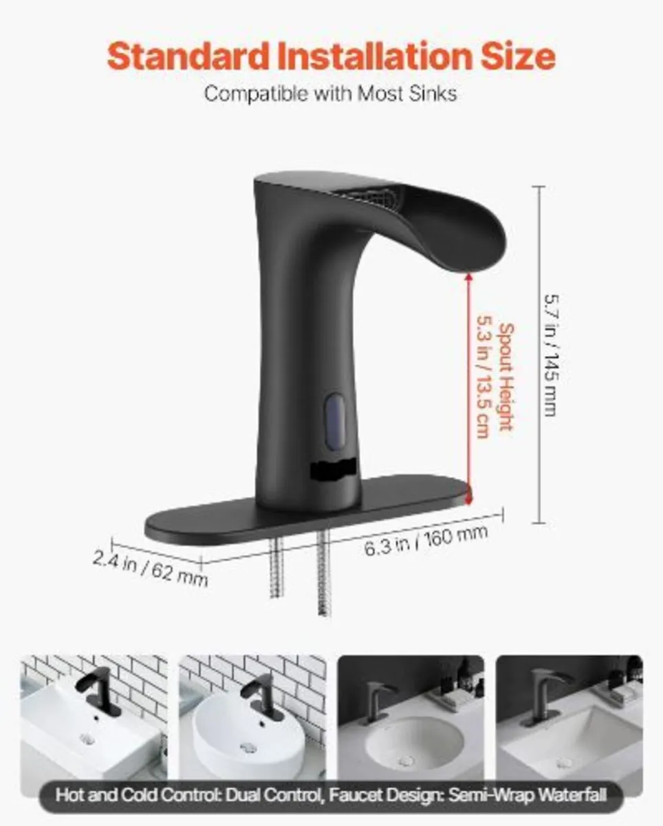 Touchless Bathroom Sink Faucet - Image 4