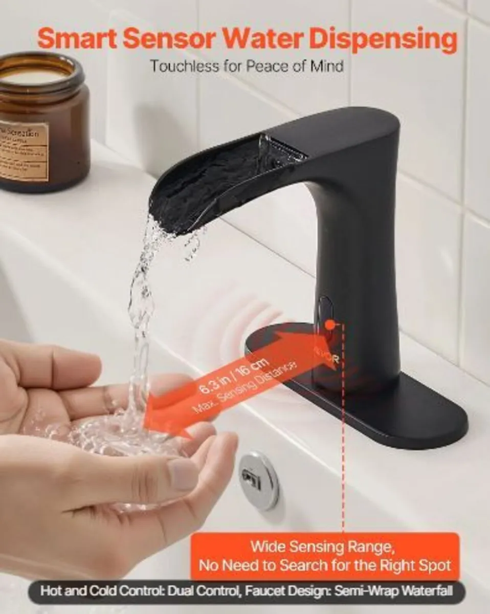 Touchless Bathroom Sink Faucet - Image 2