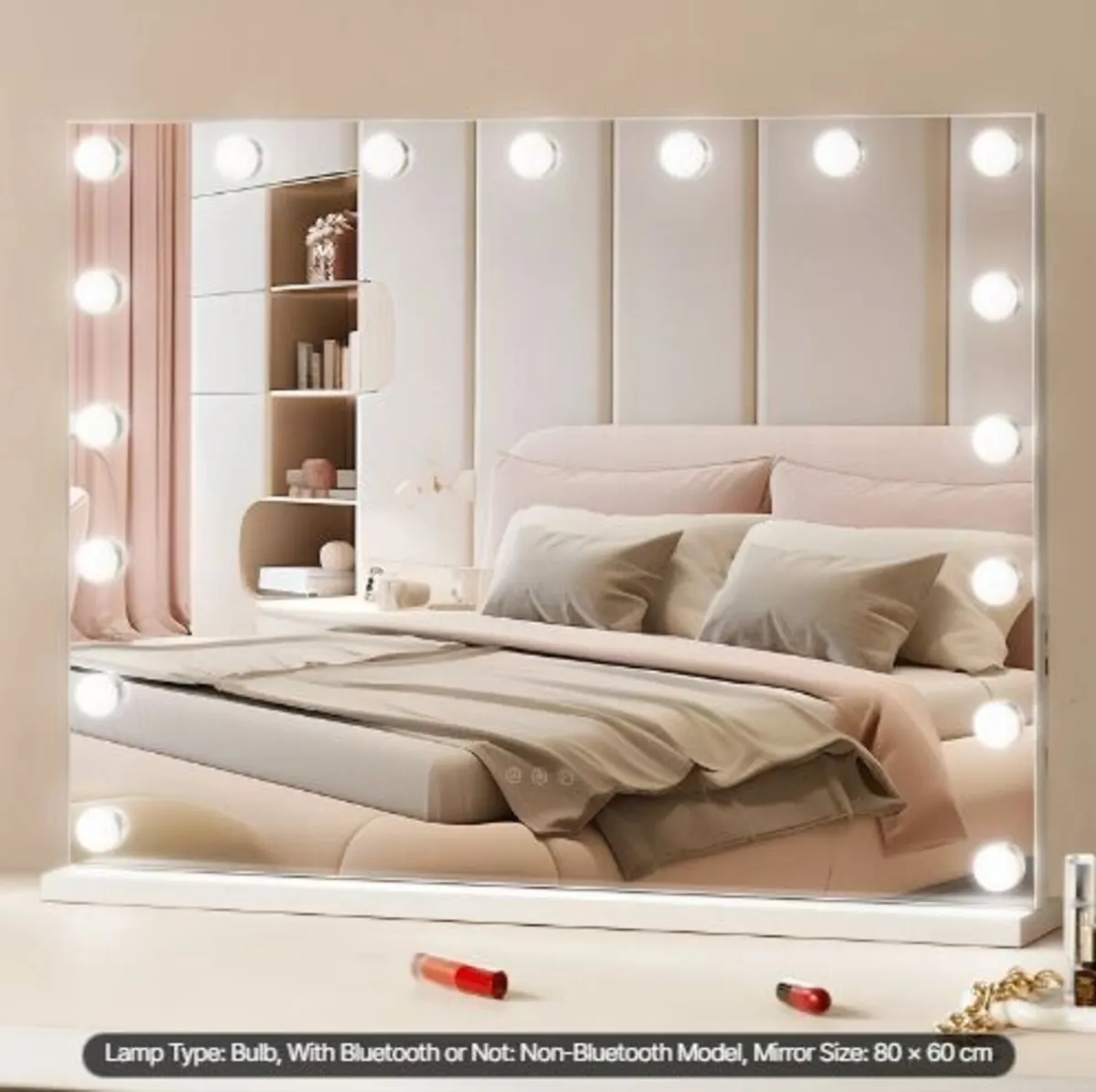 Hollywood Vanity Mirror With Lights - Image 1
