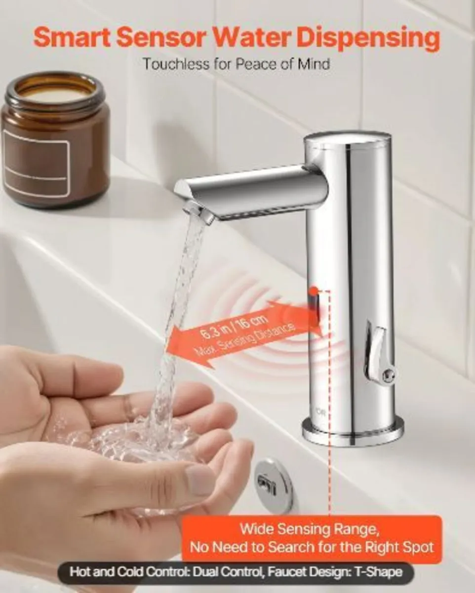 Touchless Bathroom Sink Faucet - Image 3