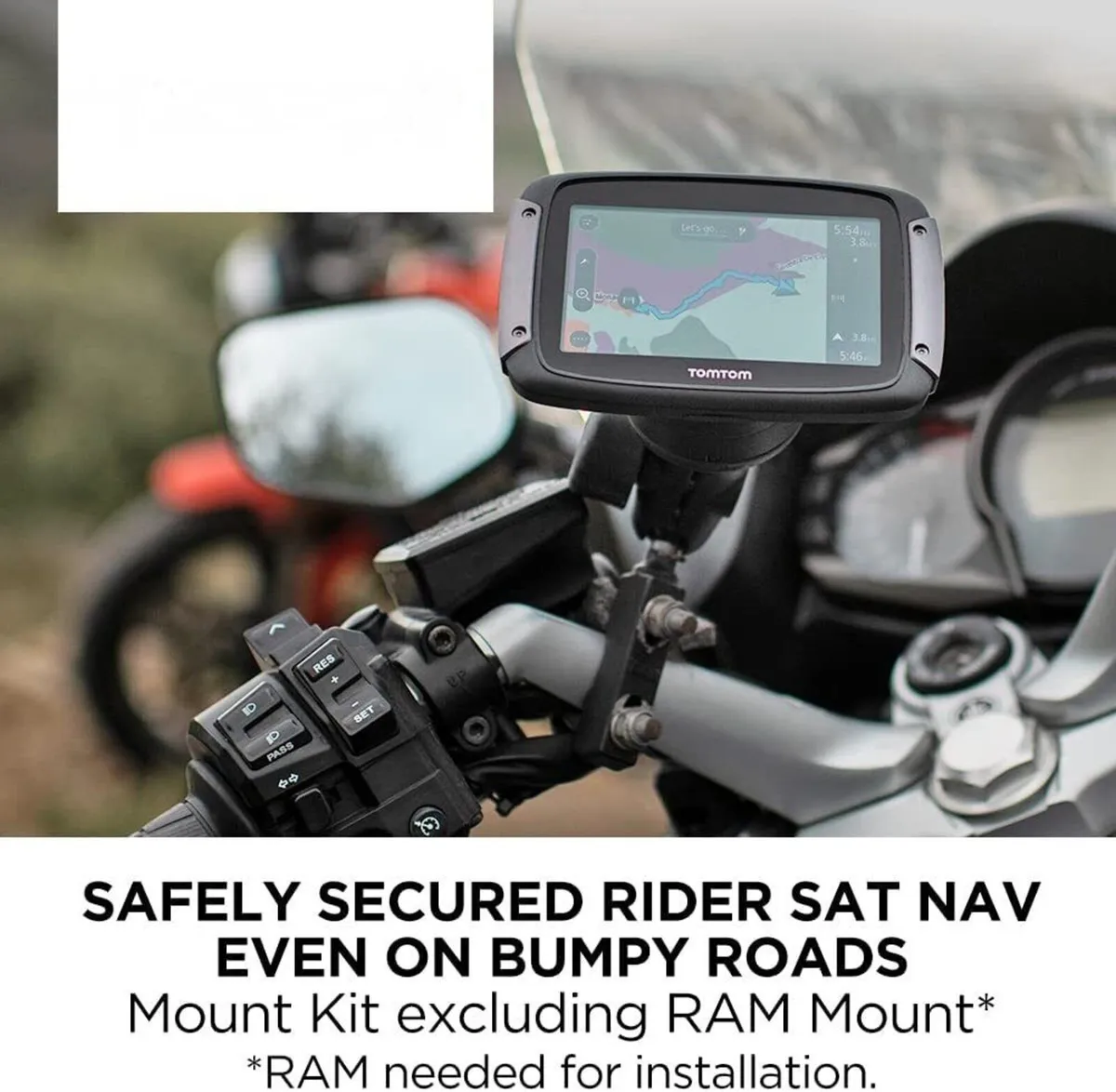 Rider Sat Nav Mount Kit excluding RAM - Image 4