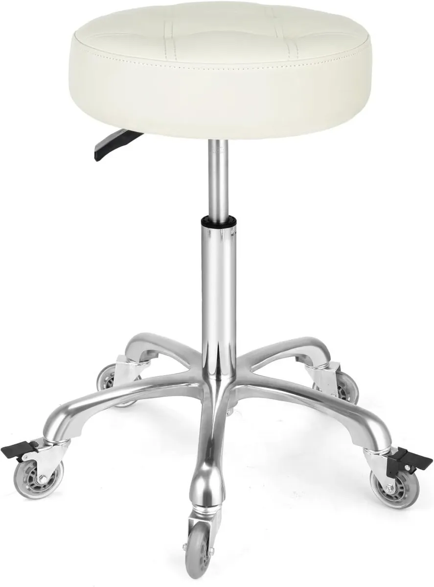 Adjustable Heavy Duty Stool Rolling Stools - Image 1