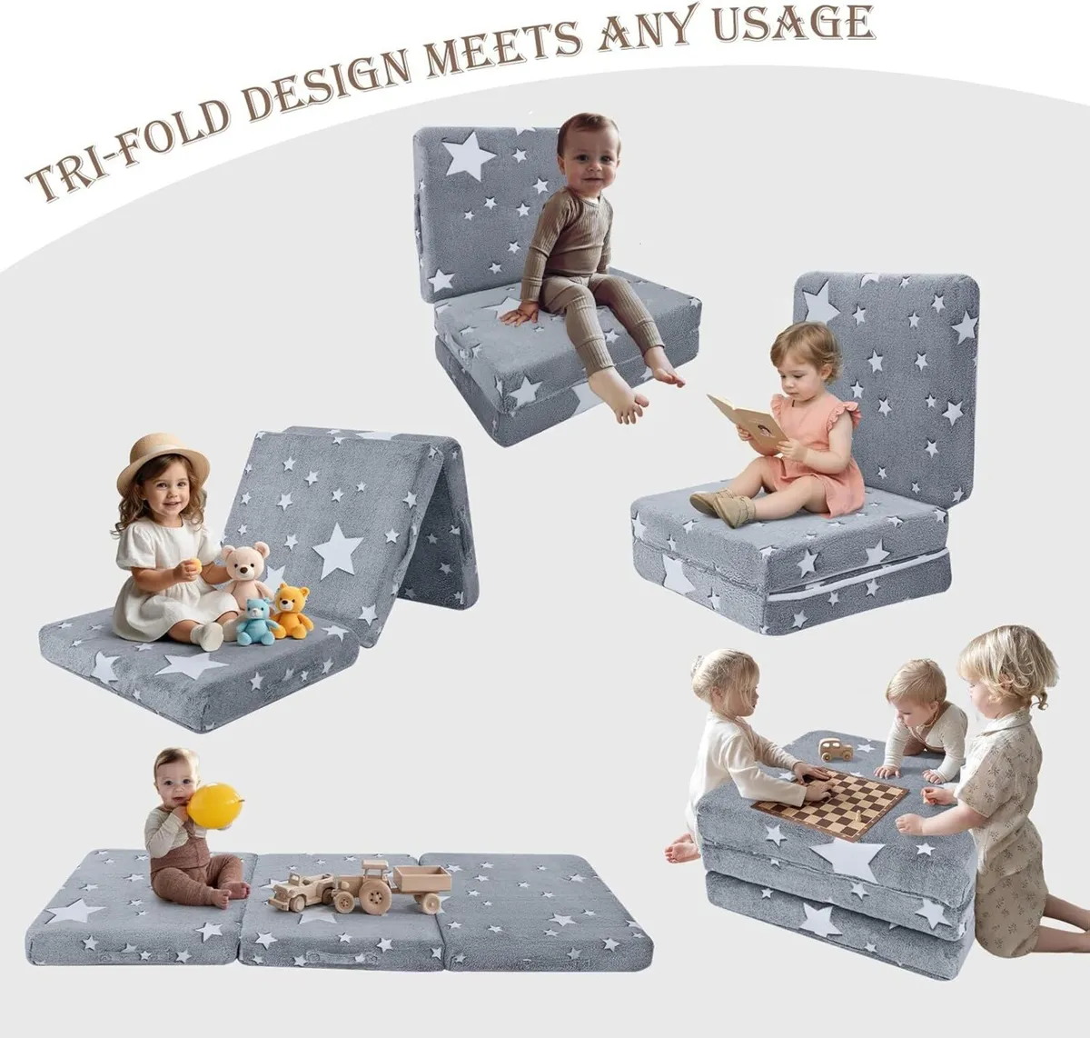 Foldable Mattress for Kids Glow in the Dark - Image 4
