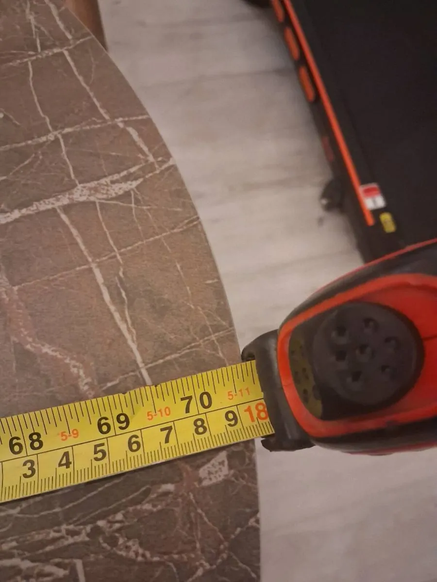 BARGAIN! MODERN SLATE QUALITY DINING TABLE - Image 4