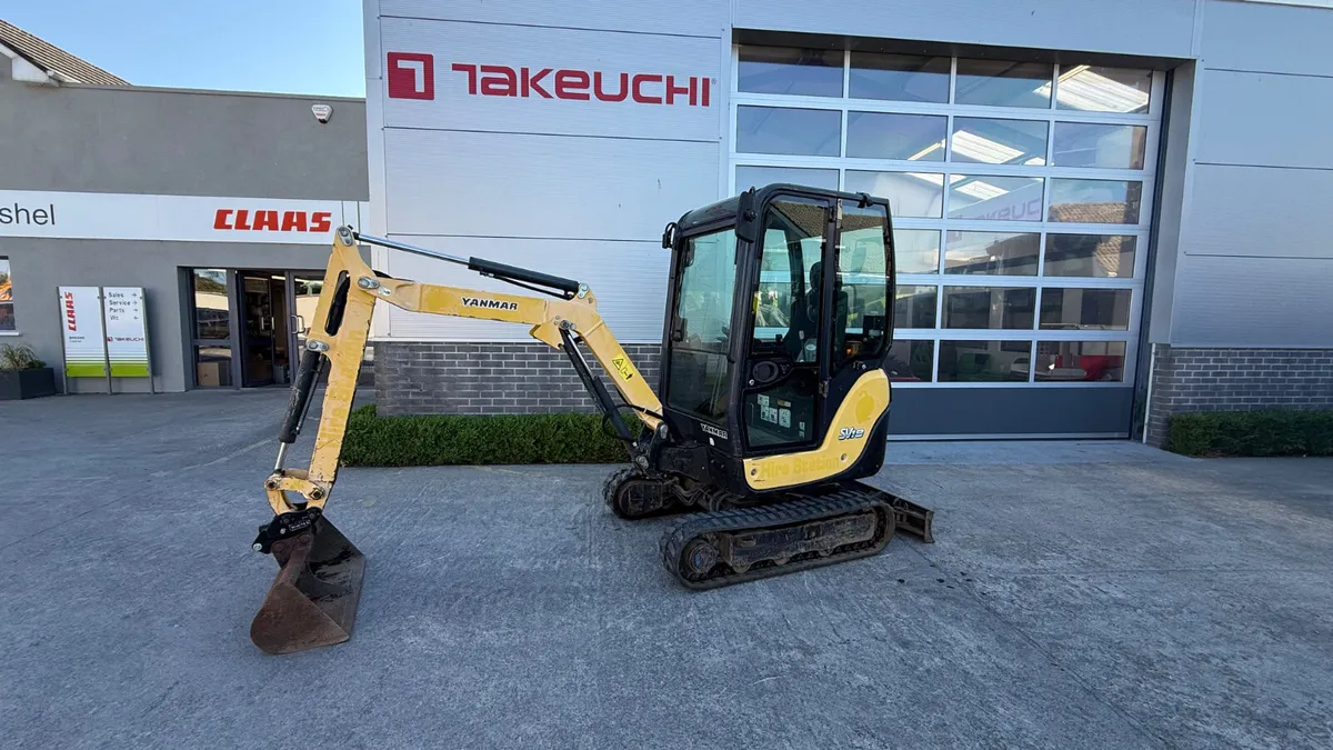 Yanmar SV18 Mini Digger - €59 p/week - Image 2