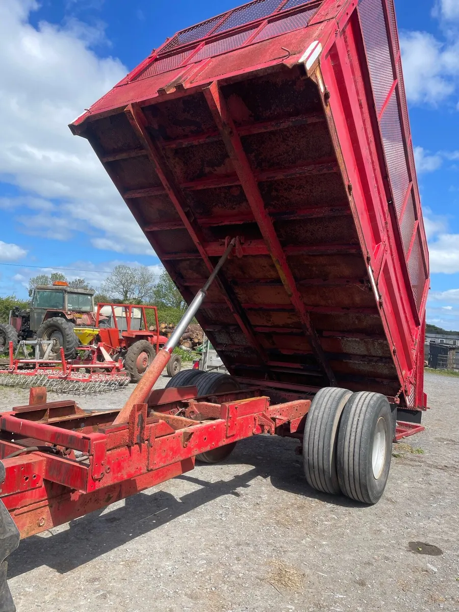 14x7 silage trailer - Image 4
