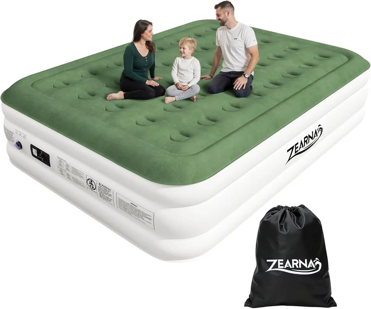Mattress 203x152x46CM Inflatable Bed Airbed - Image 1