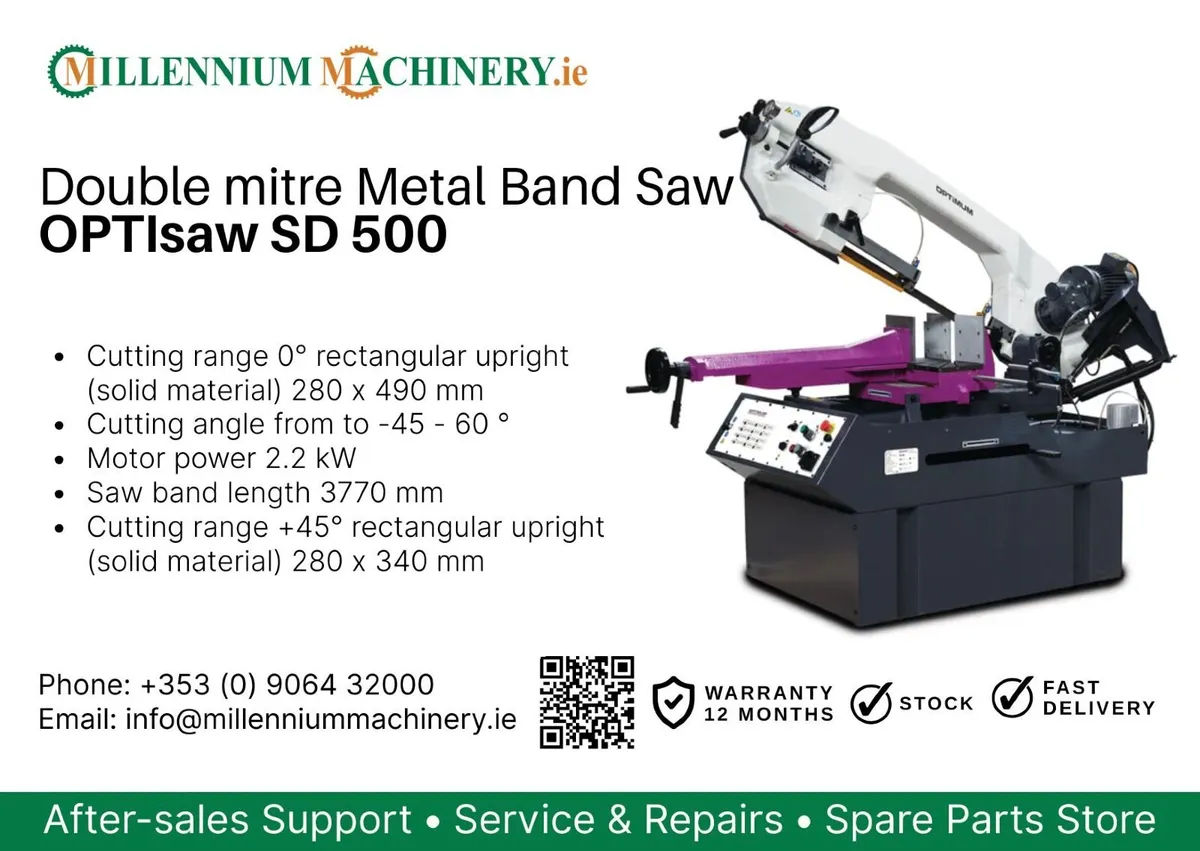 Double mitre Metal Band Saw OPTIsaw SD 500 - Image 1