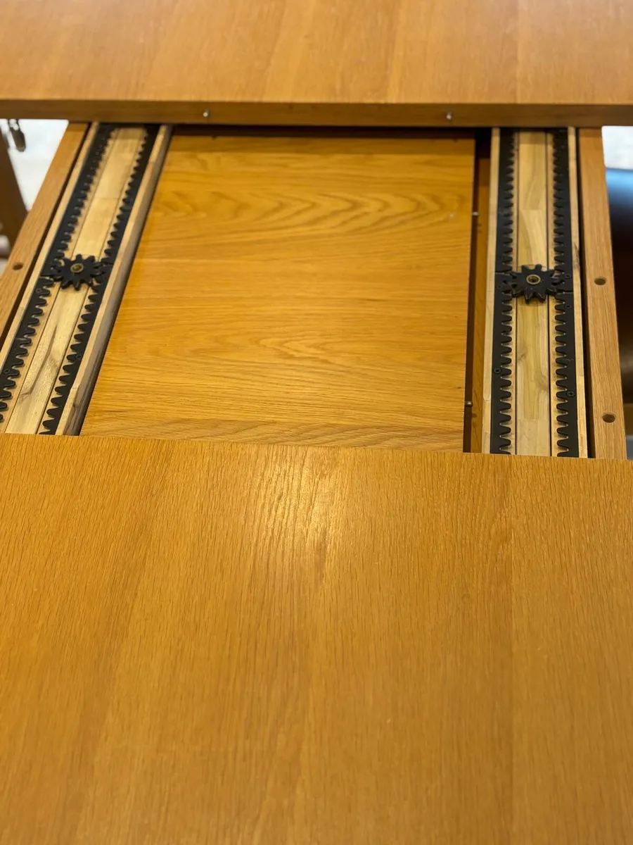 Kitchen table and 8 chairs. - Image 2