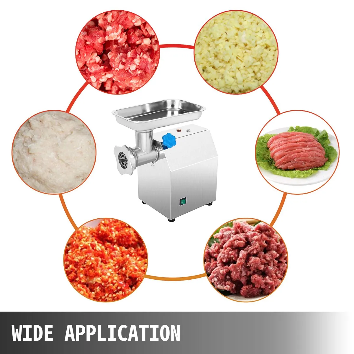 600W Electric Meat Grinder Commercial Food Chopper - Image 4