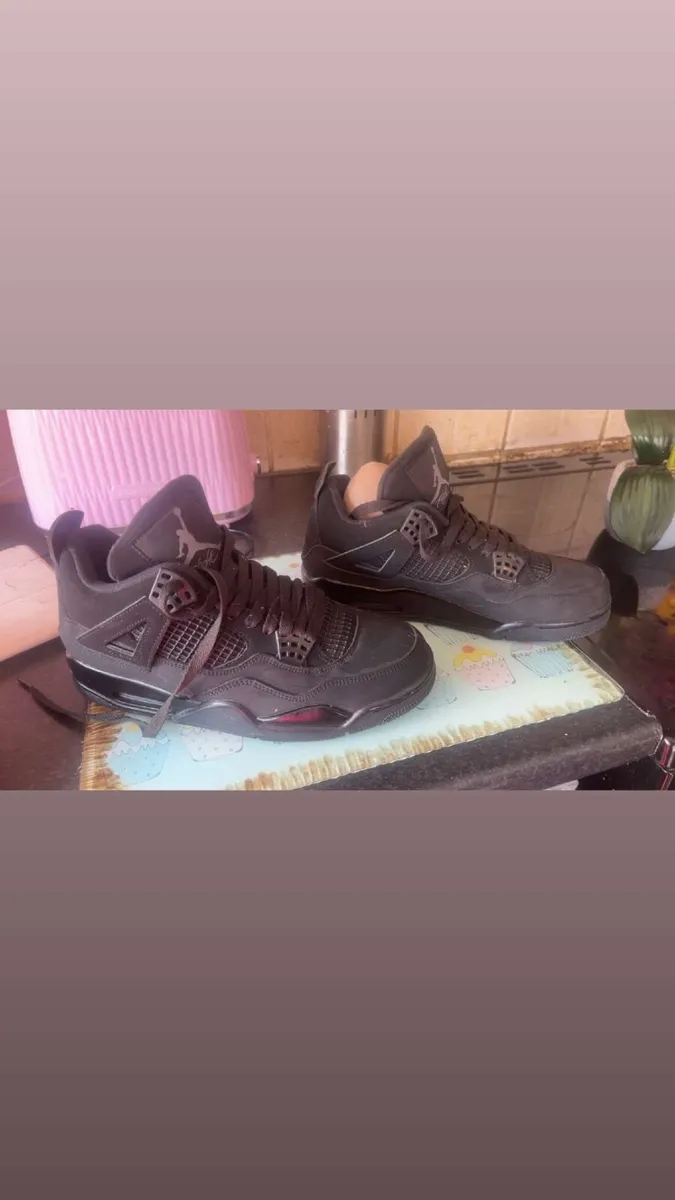 Jordan 4 black cats bran new - Image 1