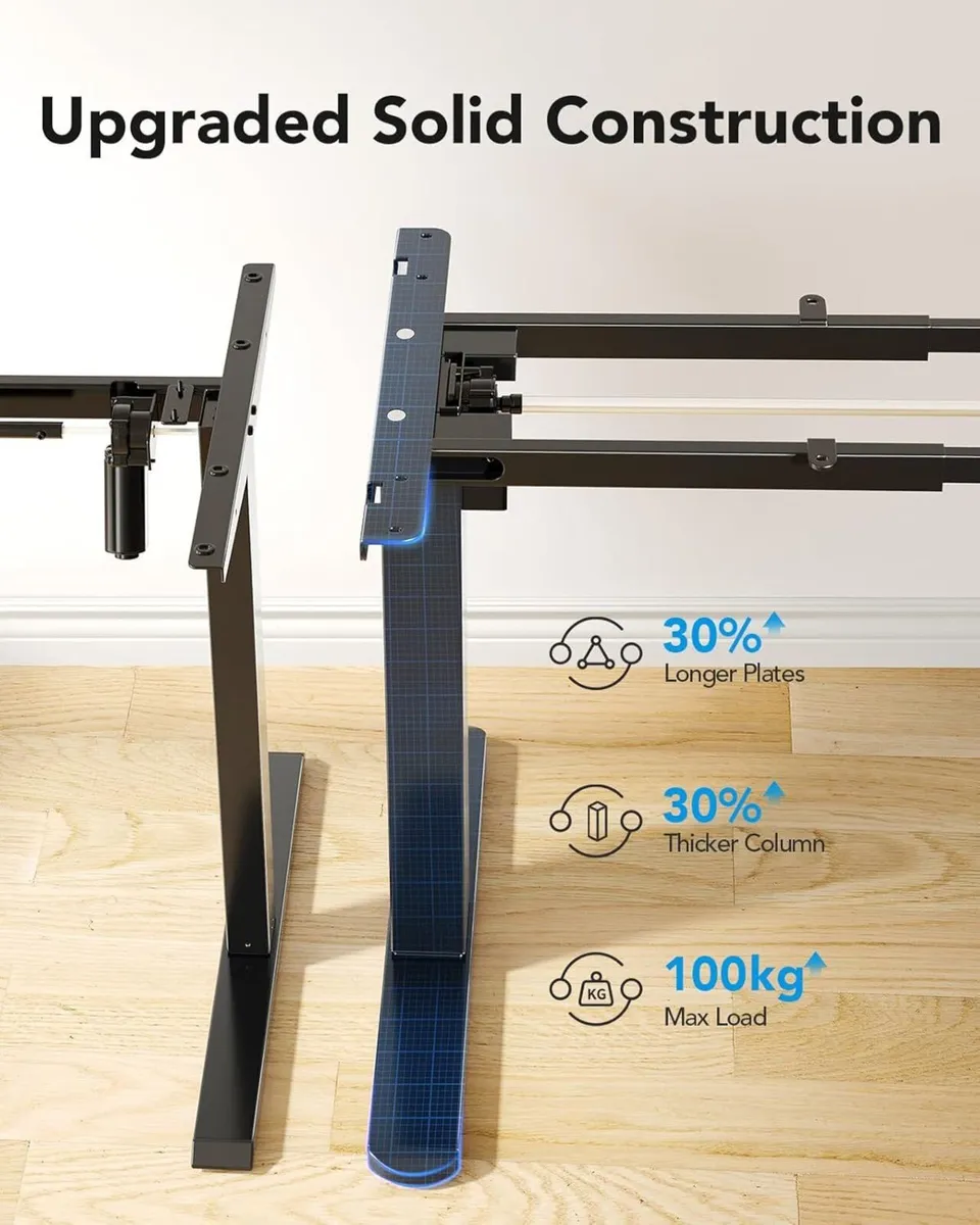 Huanuo Standing Desk Frame Electric Legs - Image 4