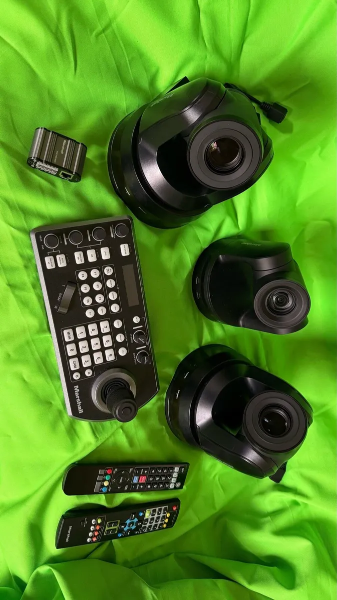 PTZ studio podcast camera kit - Image 1