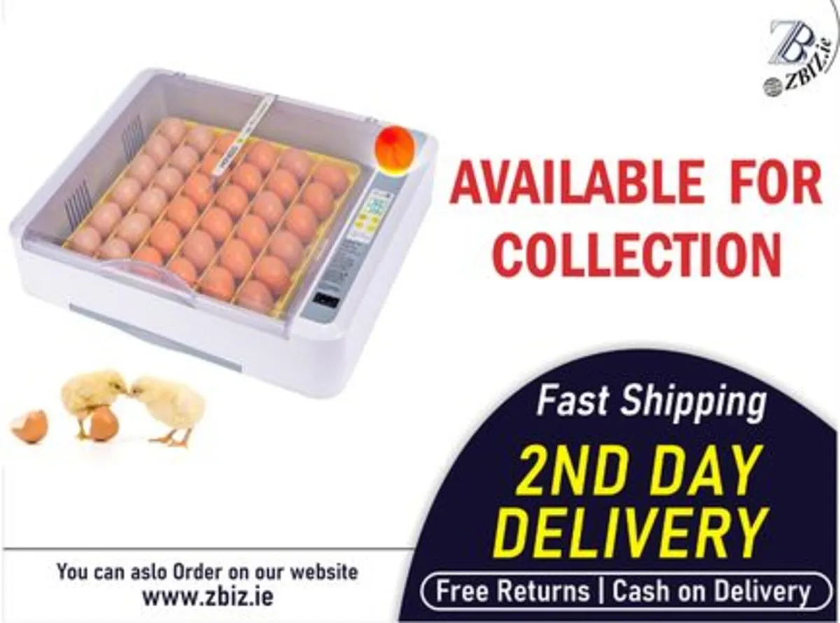 36 Eggs Incubator Automatic Smart Poultry Hatcher - Image 1