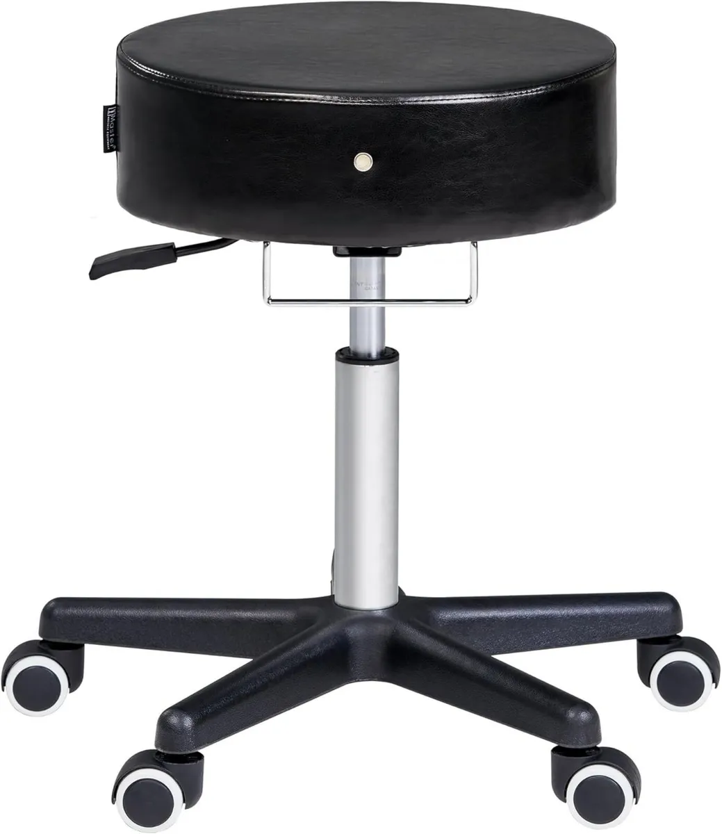 Master Massage Glider Adjustable Rolling Stool in - Image 1