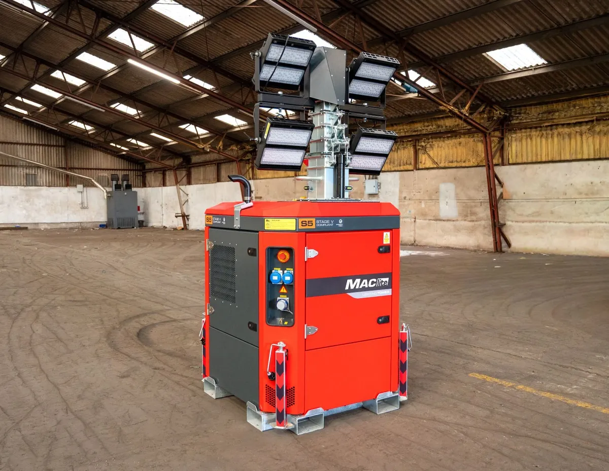 MacGen MacLite LED Lighting Tower | Yanmar Diesel - Image 1