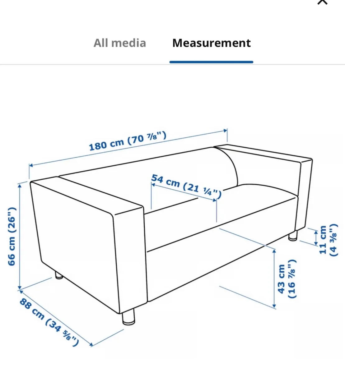 IKEA Sofa - Image 2