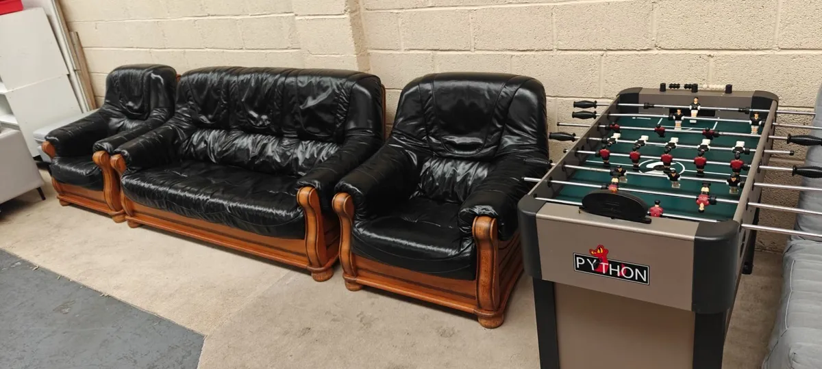 3+1+1 Real Leather Suite - Image 2