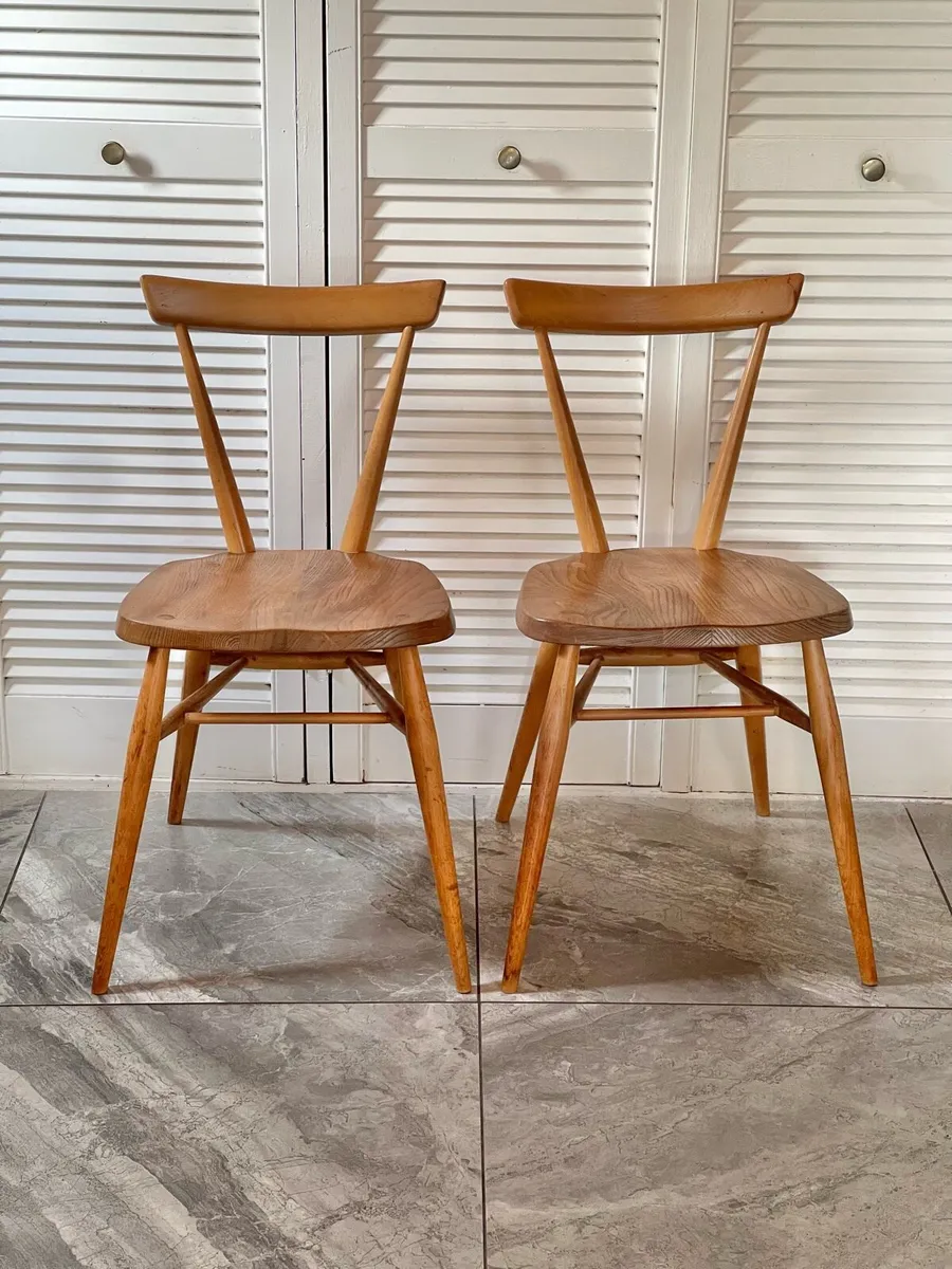 Mid century Ercol chairs - Image 1