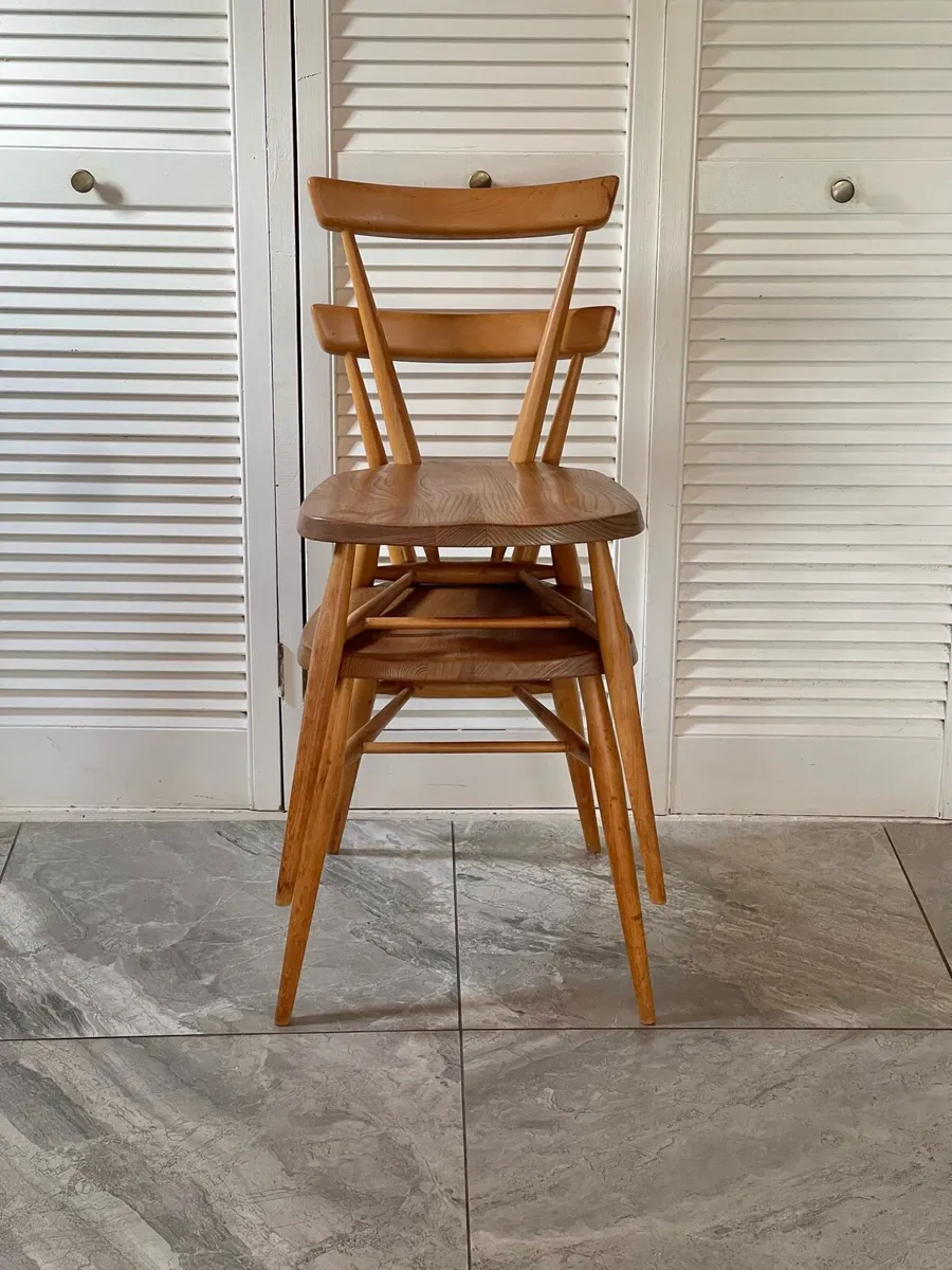 Mid century Ercol chairs - Image 4