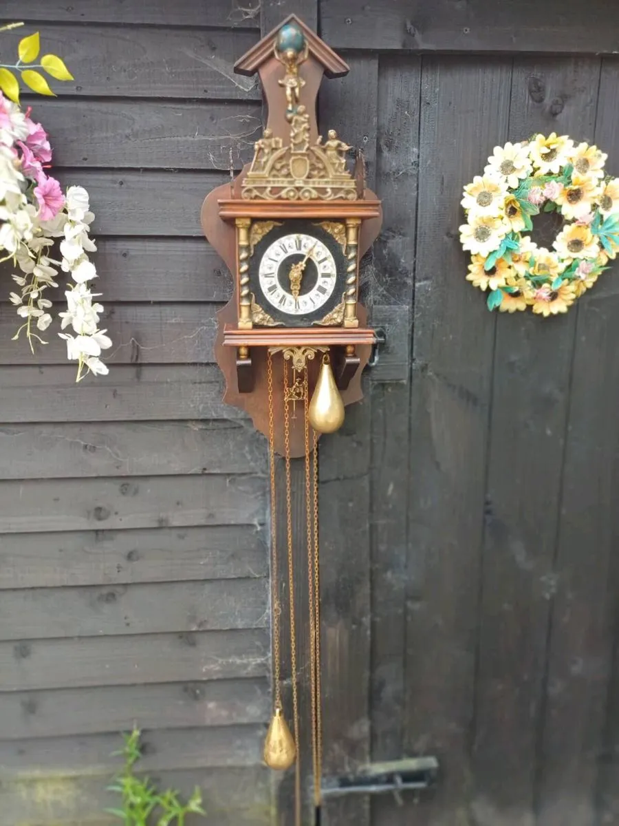 Vintage Dutch Atlas Clock - Image 1