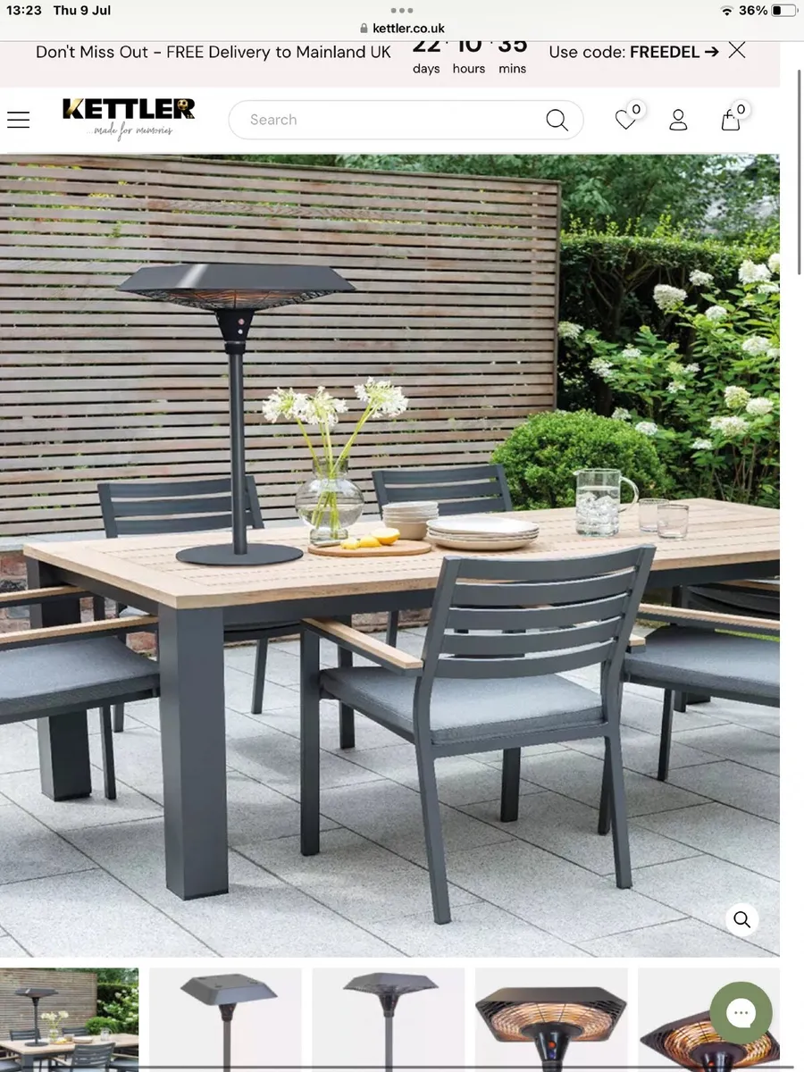Electrical Patio heater - Image 3