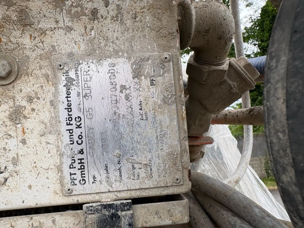 Plastering machine - Image 2