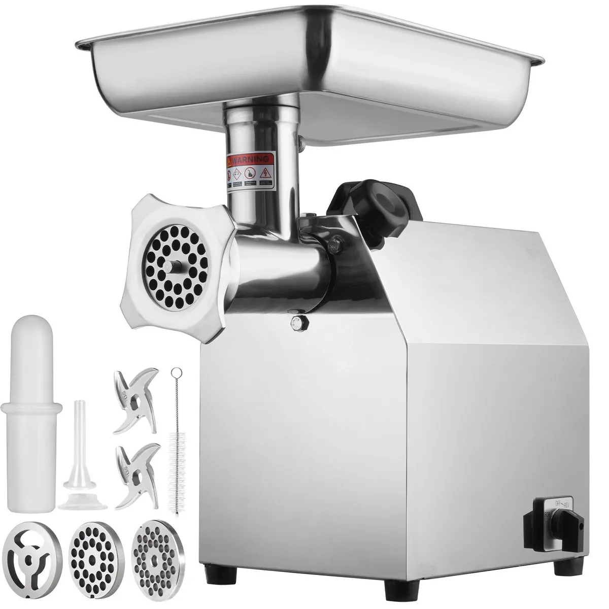 Electric Meat Grinder 1100w Stainless Steel Mincer - Image 1