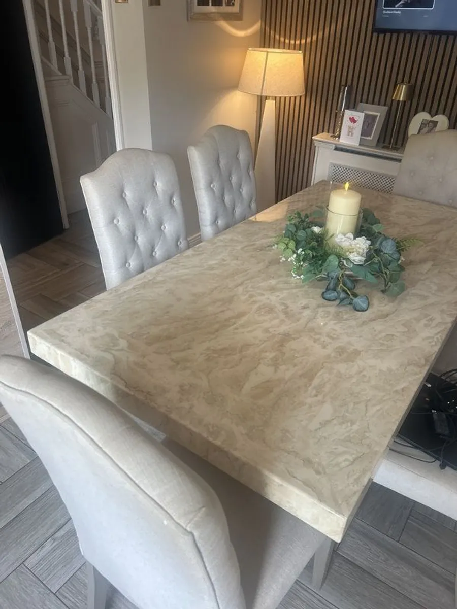 linen dining chairs - Image 2
