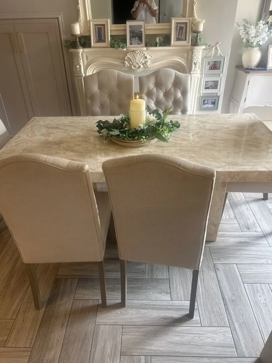 linen dining chairs - Image 3