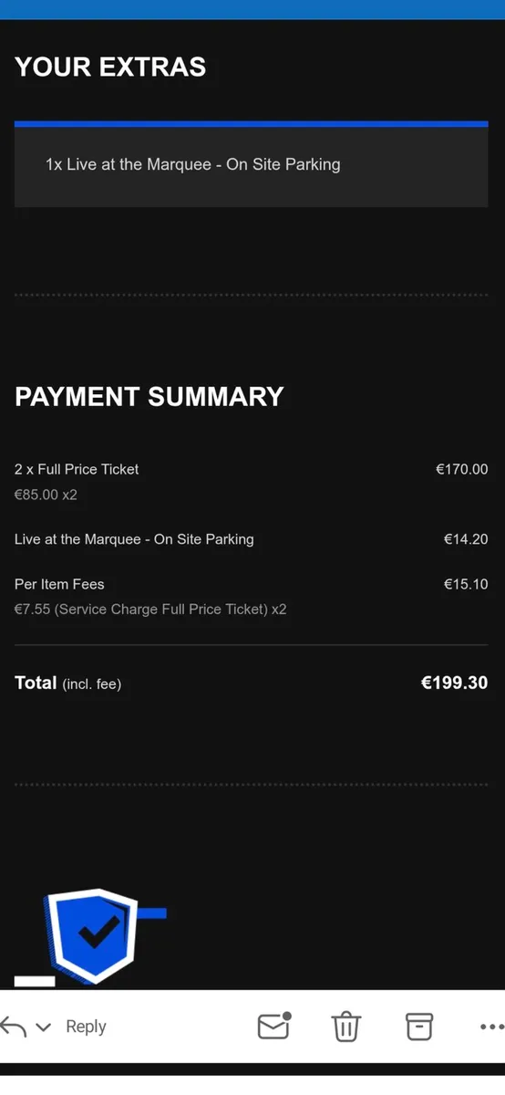 Live at the Marquee Masters tickets - Image 2