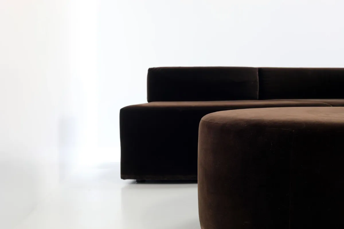 Designer Sofa - modular 5 piece mid century modern - Image 4