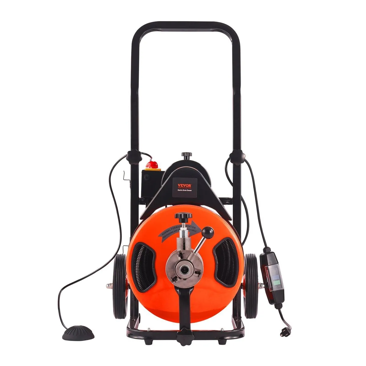 75FT * 3/8 Inch 250W Drain Pipe Cleaning Machine - Image 1