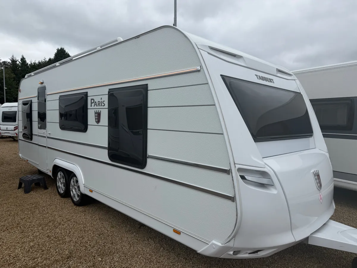 2022 TABBERT PARIS 640 5/6 BERTH LUXURY CARAVAN - Image 1