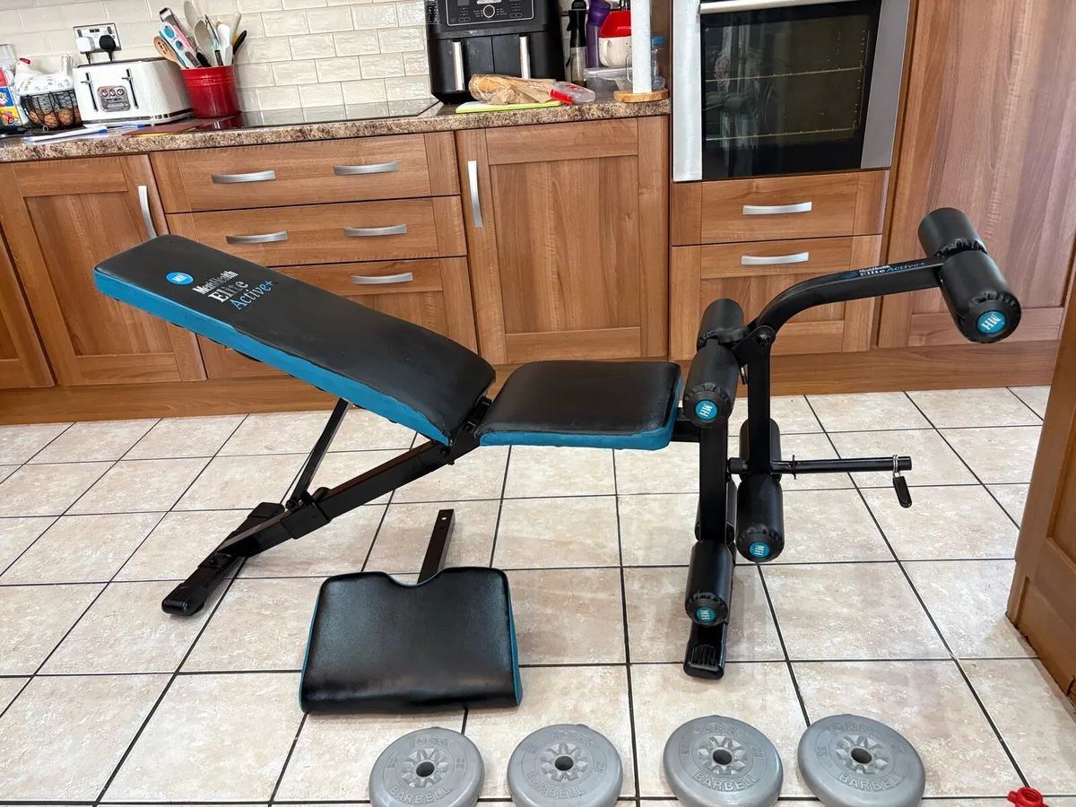 VERSATILE ALL IN 1 GYM, SQUAT, BENCH, WEIGHTS, BAR - Image 3