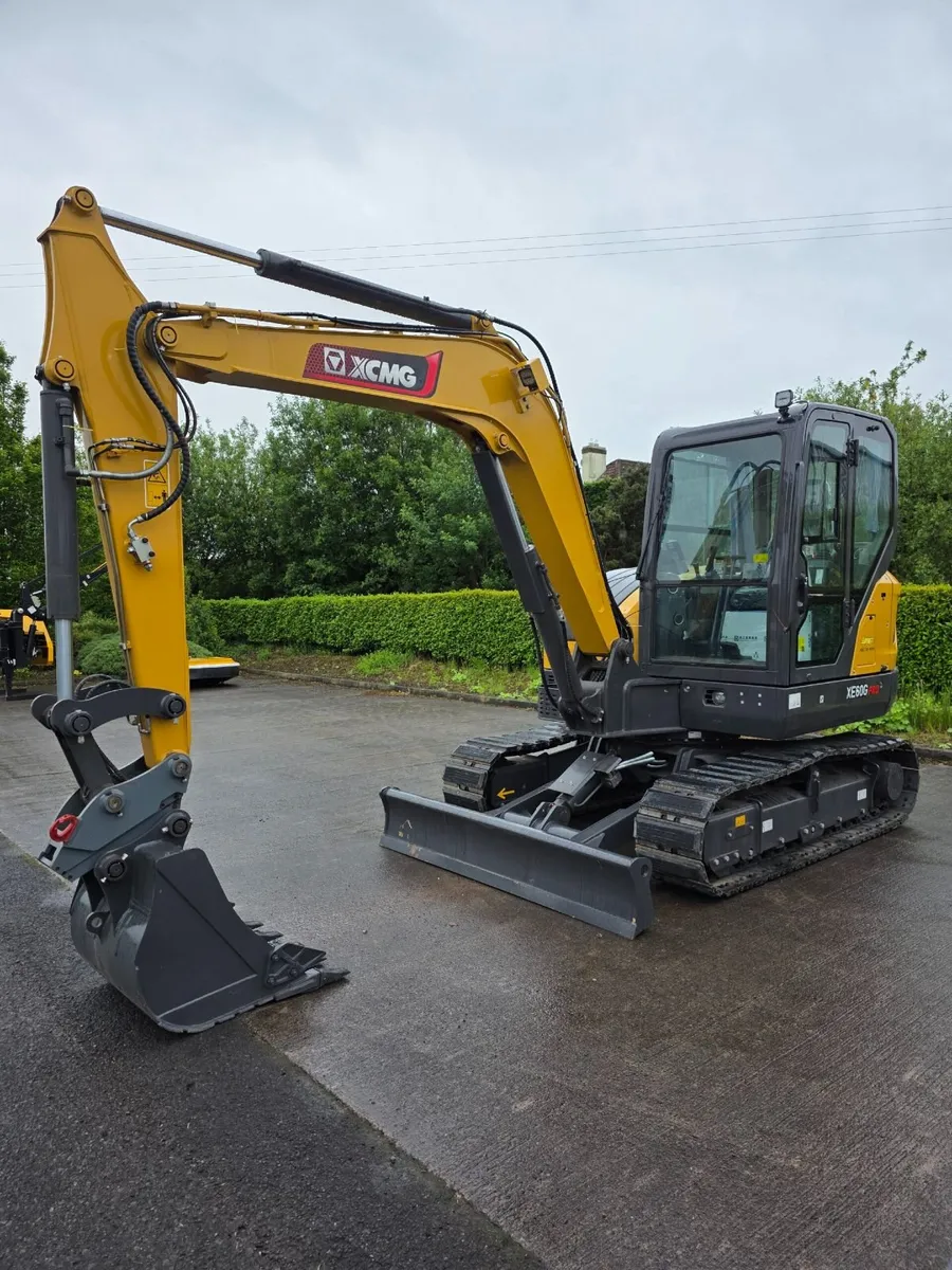 XCMG XE60G PRO c/w Quick Hitch & 1 Bucket - Image 1