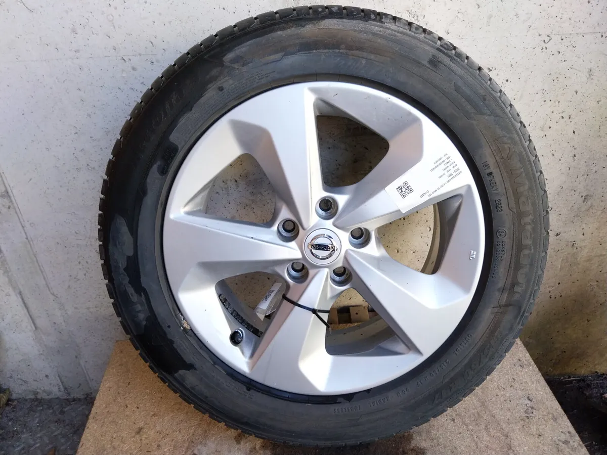 2021 Nissan Qashqai 17" Alloy Wheel Set 215/60R17 - Image 3