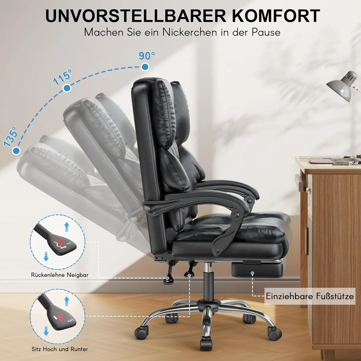 Intimate WM Heart High-Back Executive Office Chair - Image 4