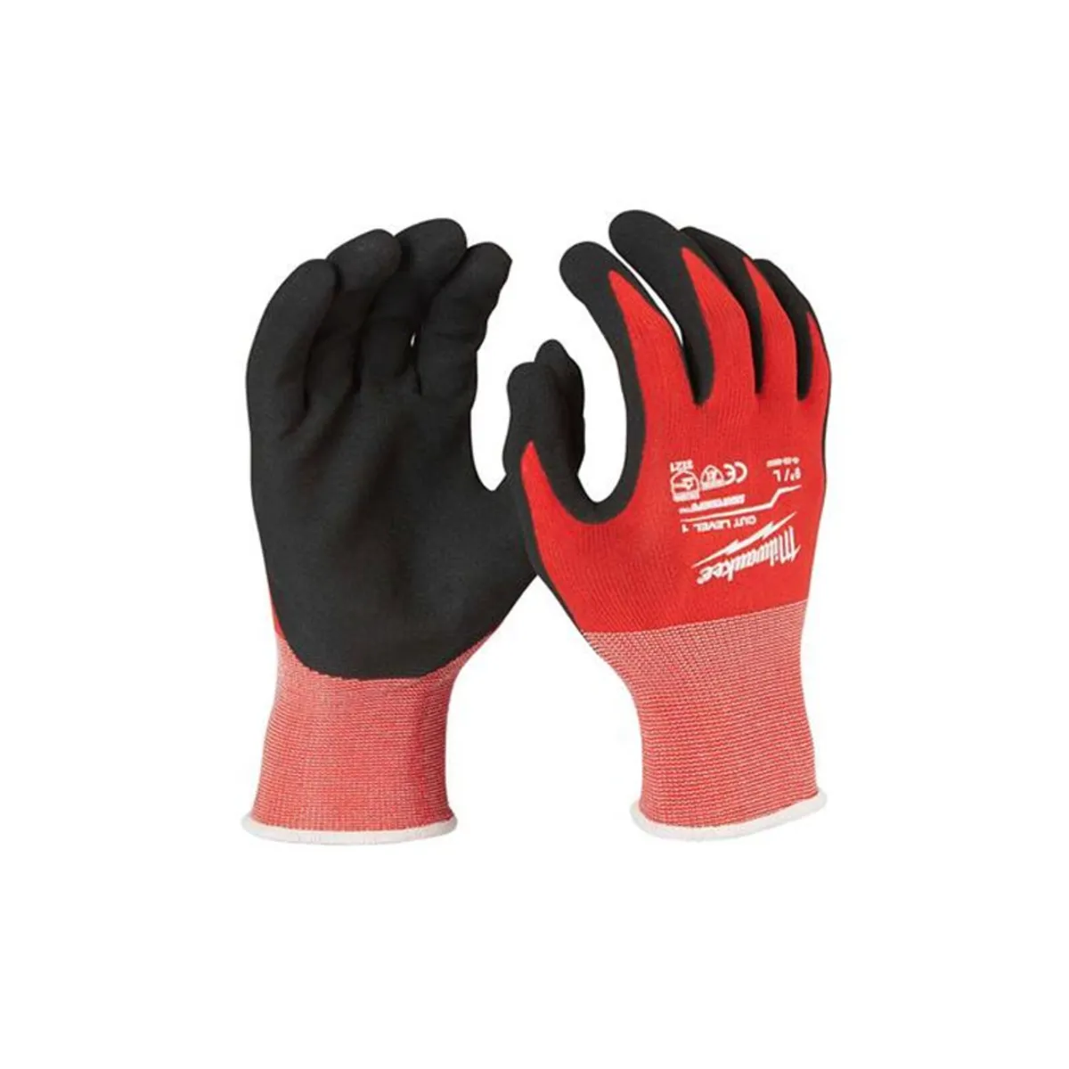 MILWAUKEE Dipped Gloves Cut Protection Level A - Image 2
