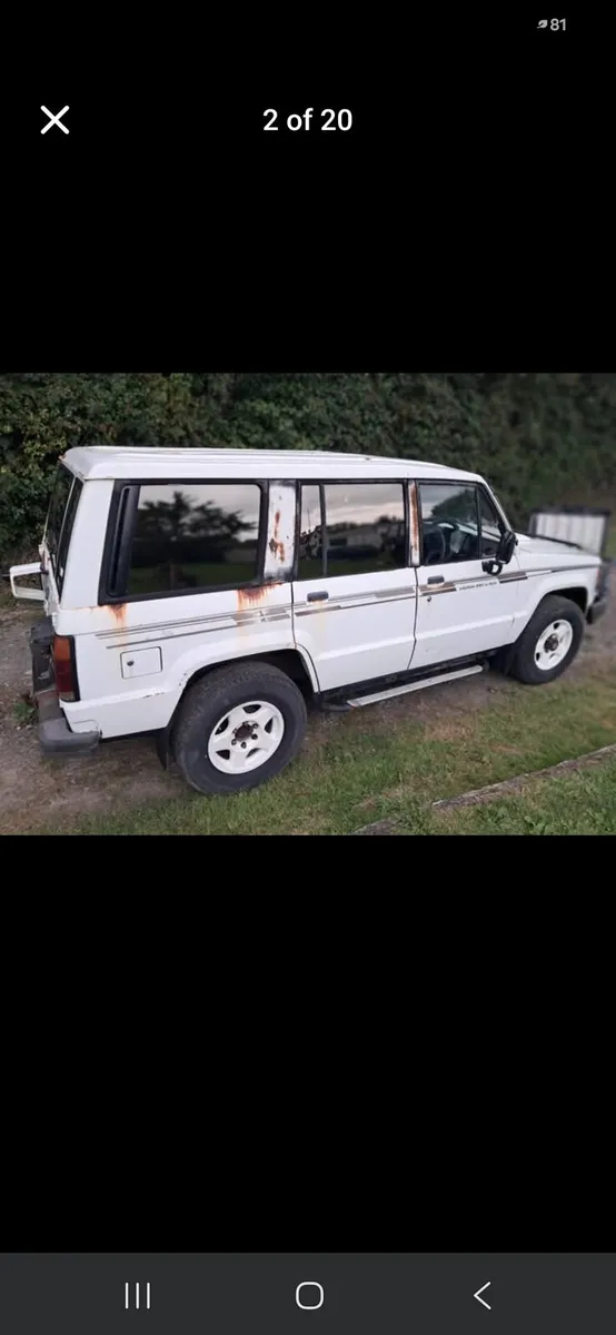 1990 isuzu trooper 2.8 irshmer bighorn - Image 3