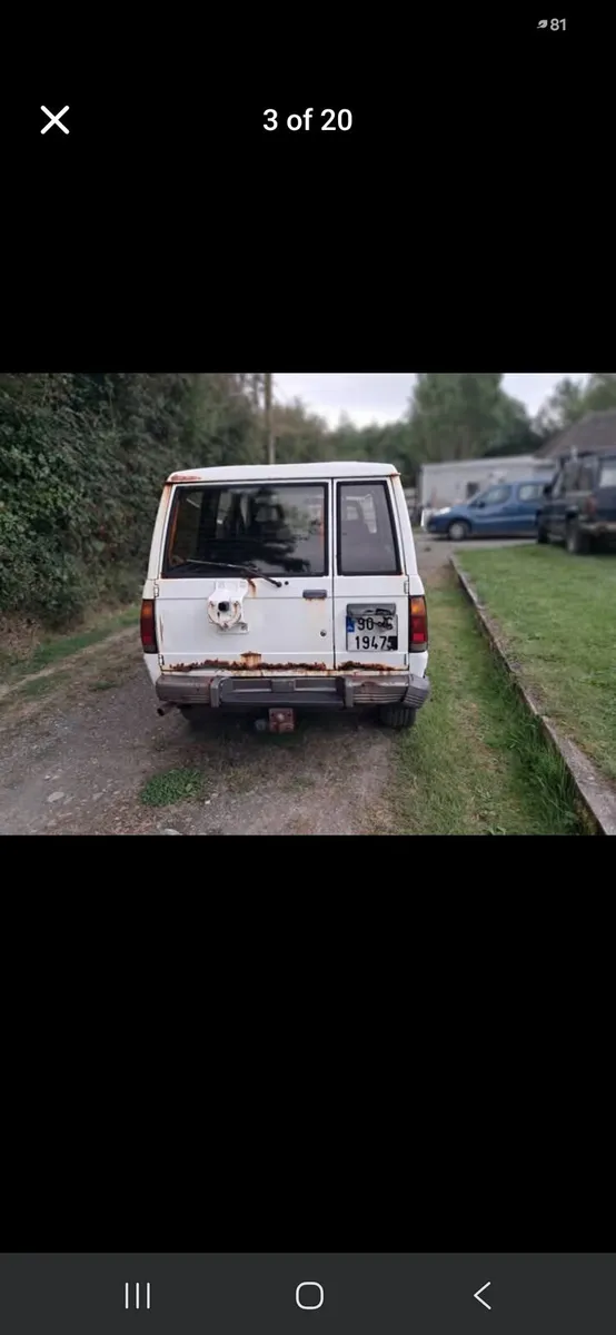 1990 isuzu trooper 2.8 irshmer bighorn - Image 4