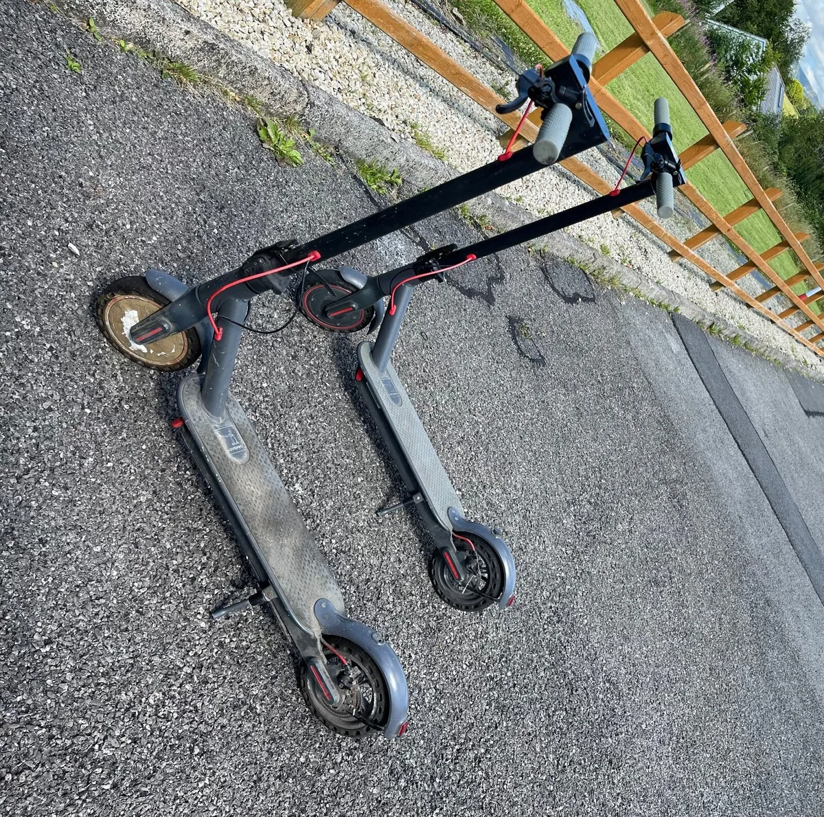 2x AOVO Pro Electric Scooters – Spares or Repair - Image 1